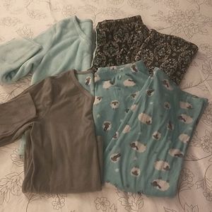Two sets of pajamas